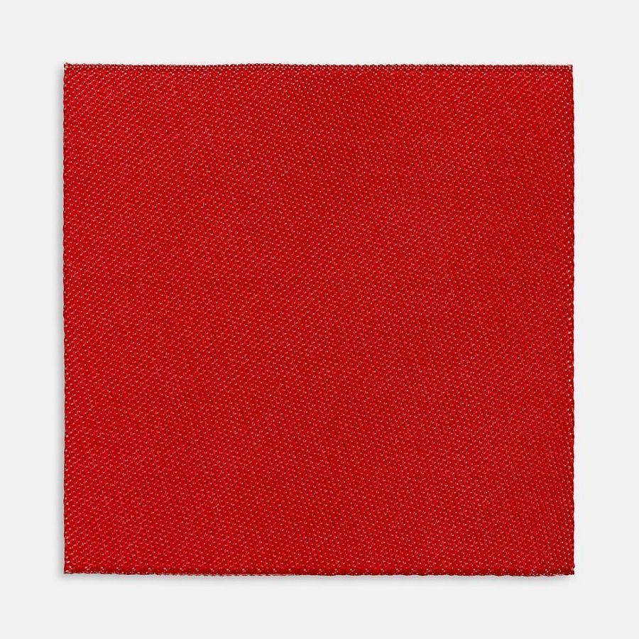 Лейбл тканевый Epsilon, L, красный