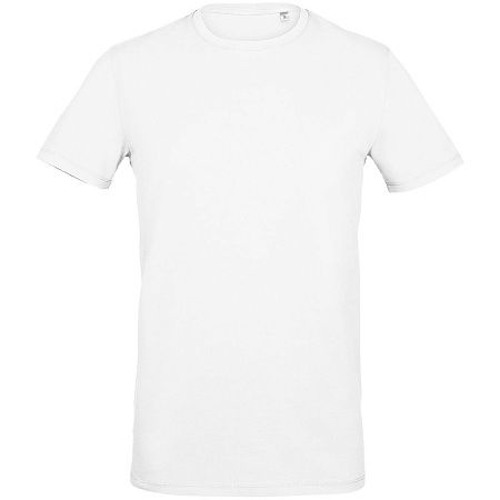 Футболка мужская Millenium Stretch Men, белая, размер S