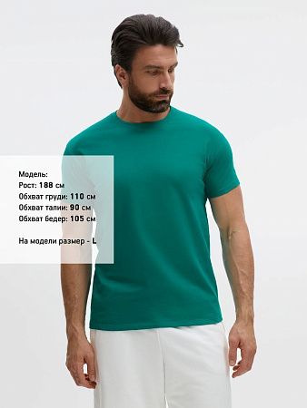 Футболка Imperial 190, изумрудно-зеленая, размер S