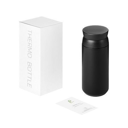 Термобутылка вакуумная герметичная Грейс (Grace), черная