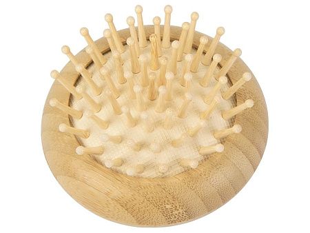 Расческа с зеркалом «Daisy» из бамбука
