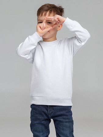 Свитшот детский Toima Kids 2.0, белый, размер 8 лет (118-128 см)