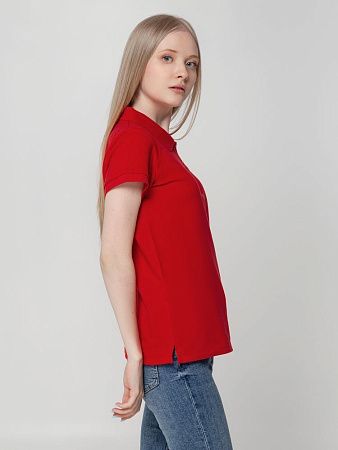Рубашка поло женская Virma Lady, красная, размер S