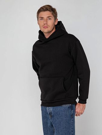 Худи унисекс оверсайз Full Swing, черное, размер XS/S