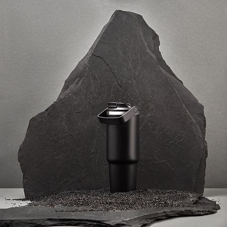 Термокружка вакуумная Montana, черный