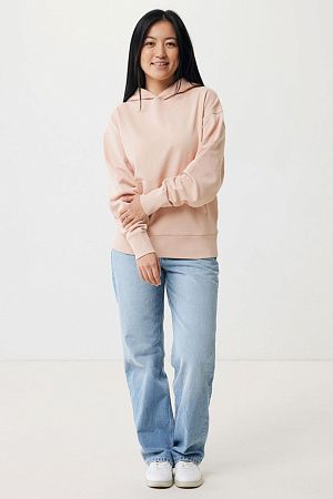Худи Iqoniq Yoho из переработанного хлопка, свободный крой, унисекс, 340 г/м²