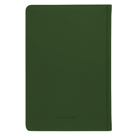 Ежедневник Classic Soft А5, зеленый, недатированный, в твердой обложке