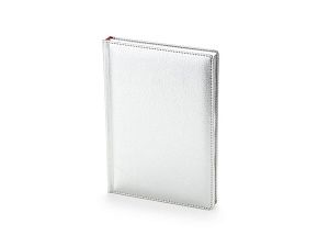 Ежедневник недатированный А5 «Sidney Nebraska» с серебряным срезом