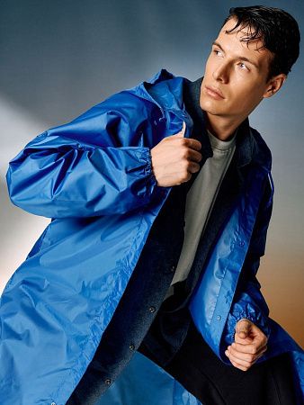 Дождевик унисекс Rainman, ярко-синий, размер XXL