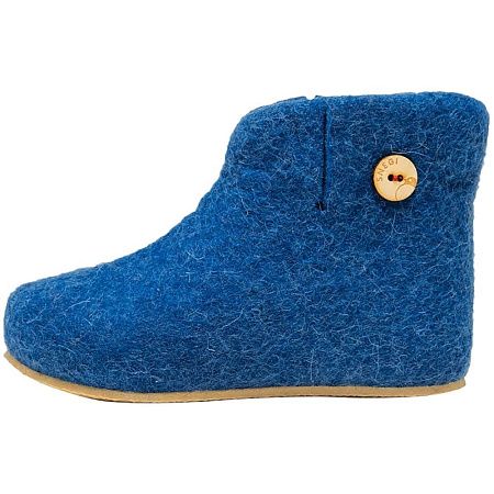 Домашние валенки Wild, синие (василек), размер 39
