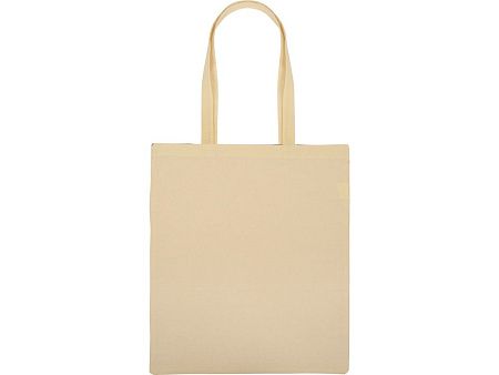 Сумка для шопинга «Twin» двухцветная из хлопка, 180 г/м2