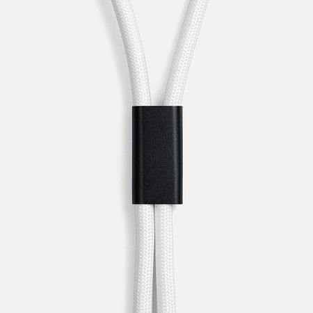 Кабель-ланьярд energyFlex Power Delivery 60 Вт, белый