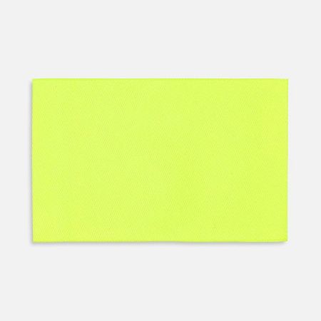 Лейбл тканевый Epsilon, XL, желтый неон