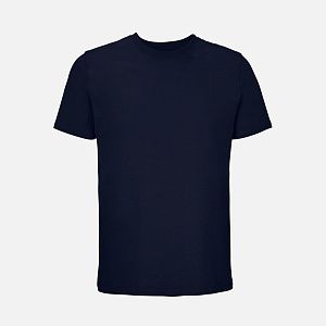 Футболка унисекс Lyam, темно-синяя под нанесение