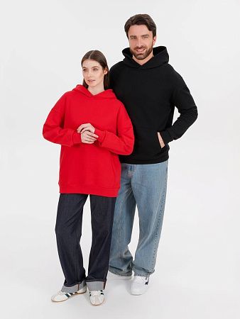 Худи оверсайз унисекс Outshine, красное, размер M/L