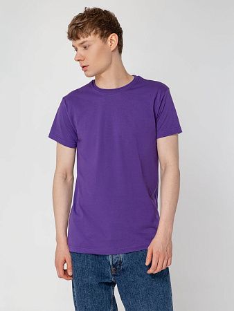 Футболка унисекс T-Bolka 160, фиолетовая, размер 4XL v2