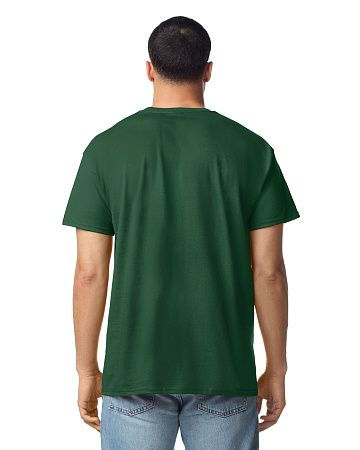 Футболка LIGHT COTTON, ТЕМНО-ЗЕЛЕНЫЙ XS