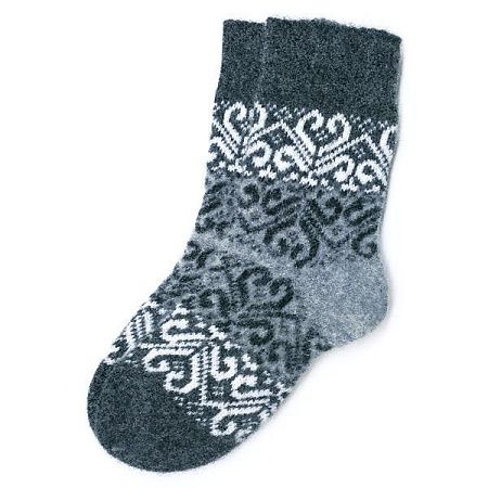 Шерстяные носки с орнаментом, женские, цвета на выбор