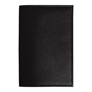 Обложка для автодокументов Leather Sky Matt из натуральной кожи, черная