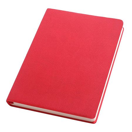 Ежедневник A5 недатированный Franco в мягком переплёте, красный