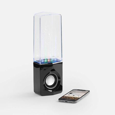Bluetooth-колонка с поющим фонтаном Fuente, черная