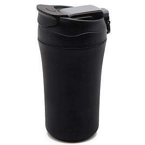 Термокружка с двойными стенками Molly, черная