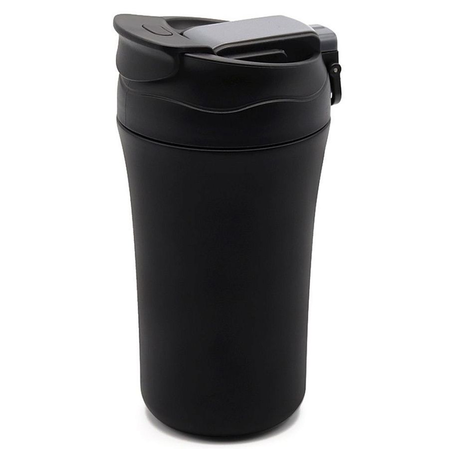 Термокружка с двойными стенками Molly, черная