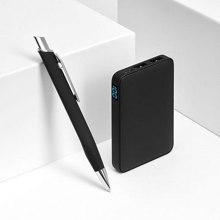 Внешний аккумулятор с подсветкой Ancor 5000 mAh, черный