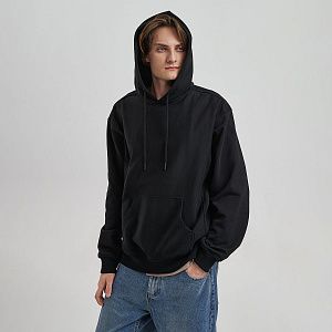 Худи релакс унисекс Адвенче (Adventure), черный, размер 3XL/4XL