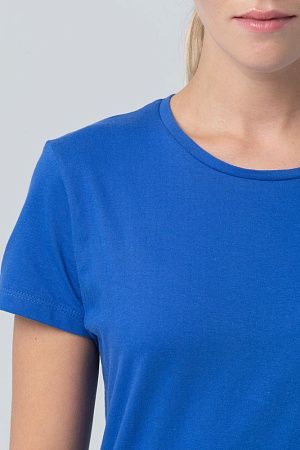 Футболка женская Miss 150, ярко-синяя (royal), размер XXL