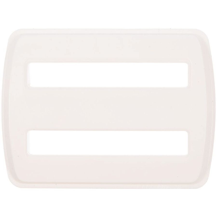 Пряжка — регулятор ремня Fermo, белая