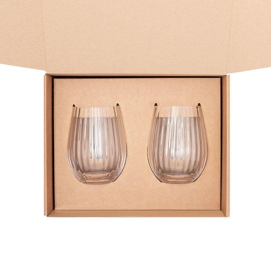 Подарочный набор 2 стакана для воды Blanche