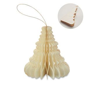 Christmas paper tree hanger
