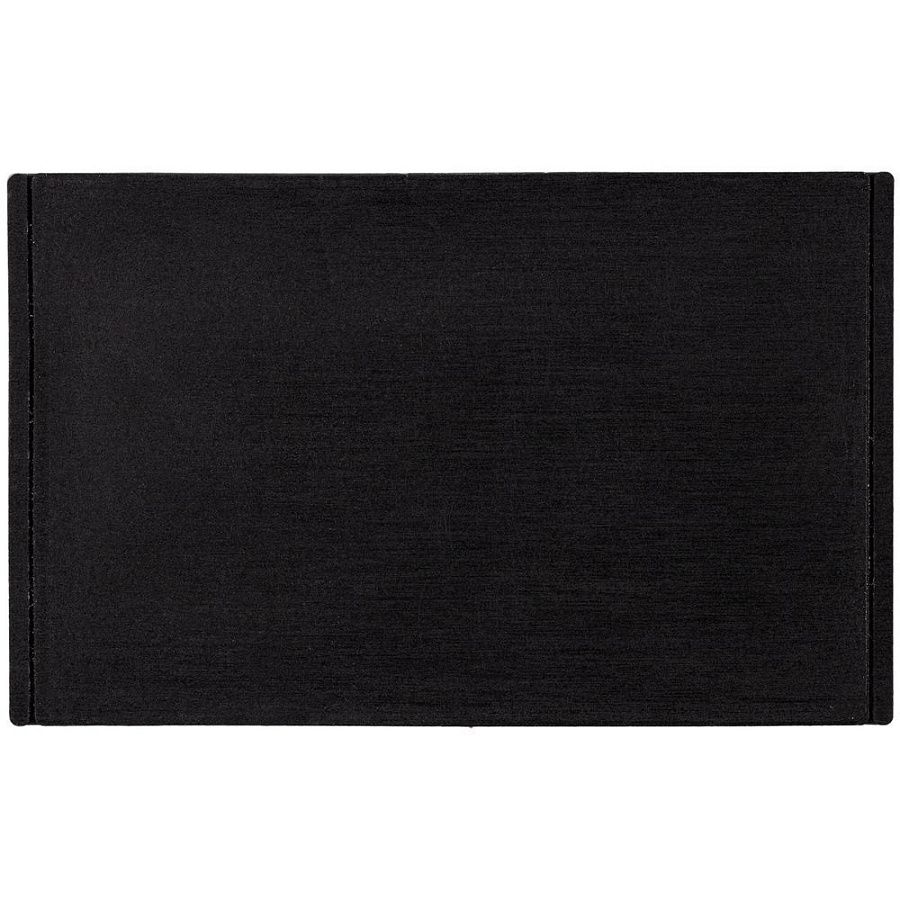 Лейбл из ПВХ Dzeta, ХL, черный