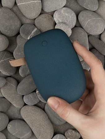Внешний аккумулятор Pebble 7800 мАч, серо-синий