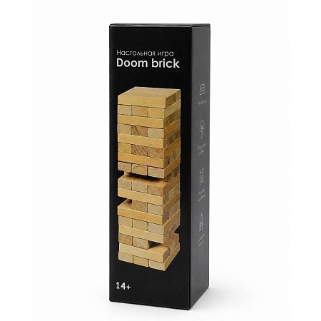 Настольная игра Doom brick, бежевый