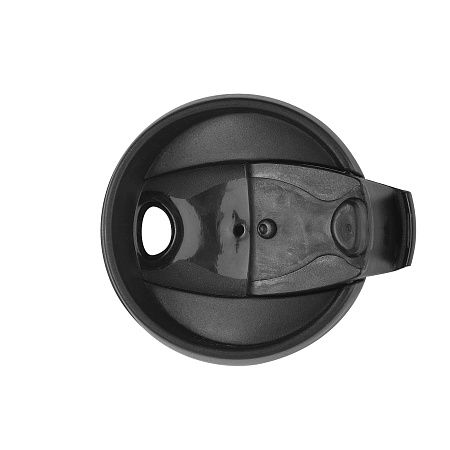 Термокружка KOMO SOFT COLOR 420мл. Черная с черной крышкой 6060.08