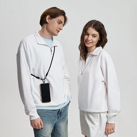 Кабель-ланьярд Voltrix, черный