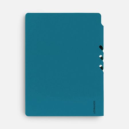 Ежедневник Flexpen Shall, недатированный, бирюзовый