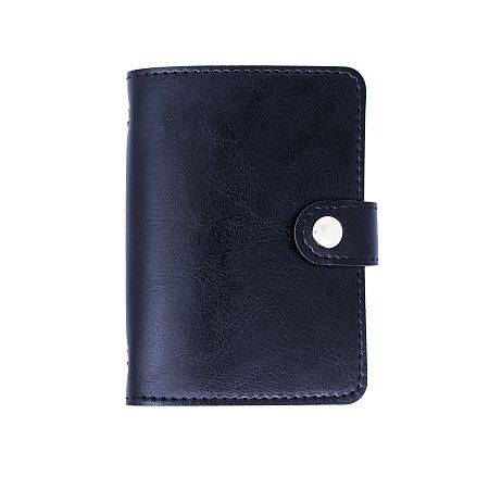 Футляр для визитных/кредитных карт (визитница), кожзаменитель Nebraska (Небраска), синий