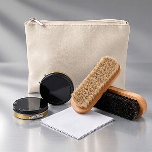Набор для чистки обуви «Shoe spa», цвет: белый