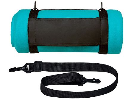 Плед «Нежность» с ремешком на плечо