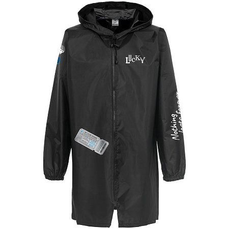 Дождевик Rainman Zip, черный, размер M v2