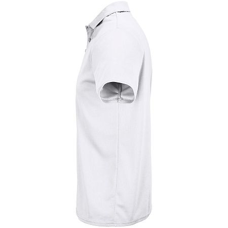 Рубашка поло унисекс Pitcher, белая, размер S