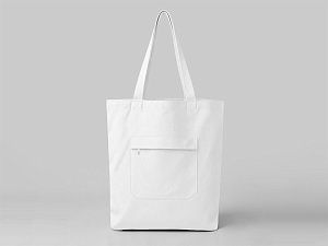 Сумка на молнии «Zipper» из хлопка 280 г/м2