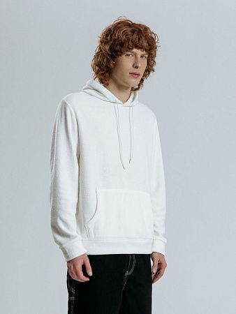 Худи унисекс Prima Vista, белое, размер M