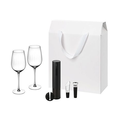 Подарочный набор Capri Sacramento (2 бокала + набор для вина)