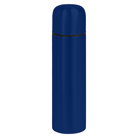 Термос вакуумный стальной Optimus  двухстеночный 500 мл, темно-синий