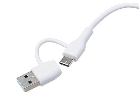 USB-хаб «Memo», 2*USB, 2*Type C