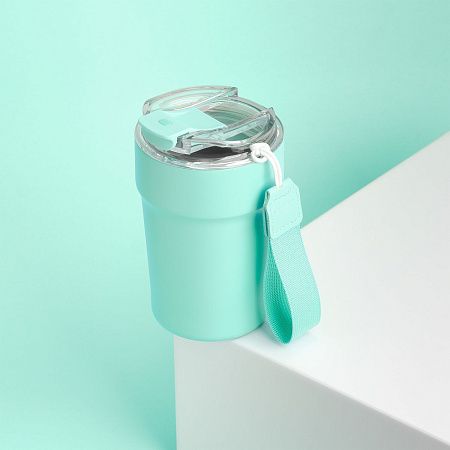 Термокружка вакуумная Monaco, красная